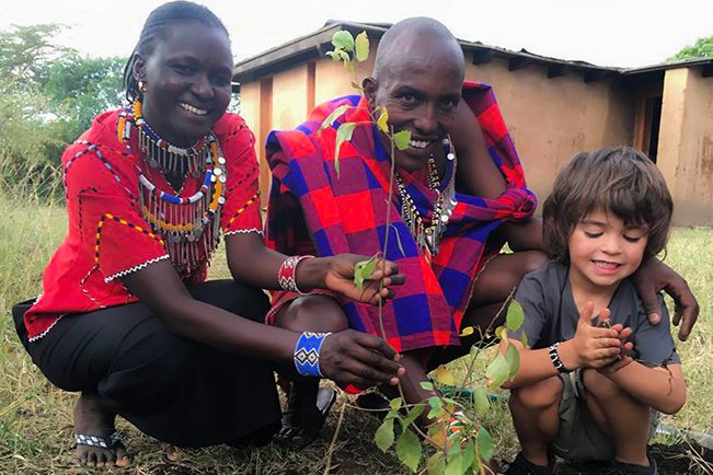 viajes kenia tanzania masai niños
