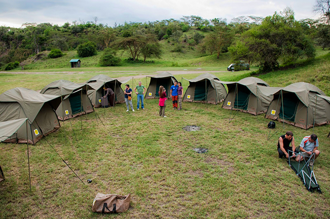 viajes zambia campamento