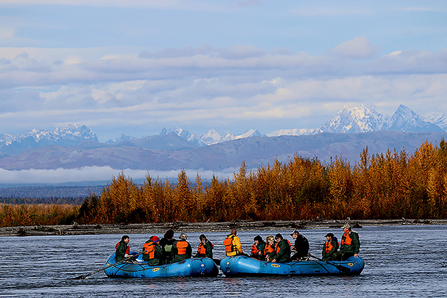 viajes alaska rio susitna