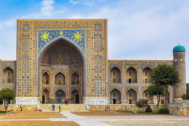 viajes uzbekistan samarcanda plaza