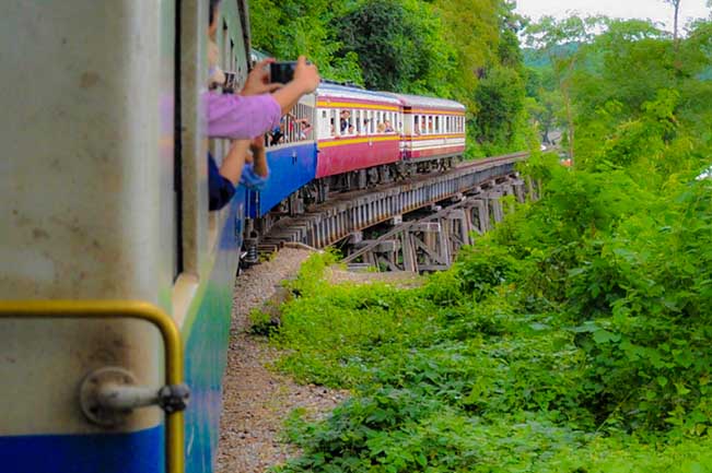 viajes Tailandia Ferrocarril de la Muerte y Hellfire Pass Kanchanaburi 13