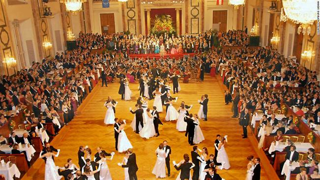 viajes austria baile palacio imperial