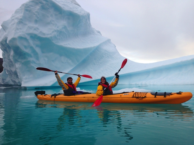 viajes groenlandia kayak