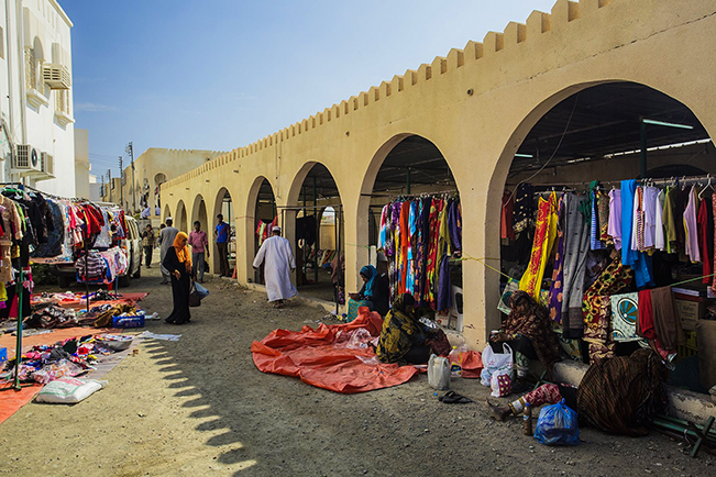 Viajar Omán mercado de BAHLA