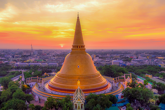 viajes tailandia bangkok pagoda nakhon pathom