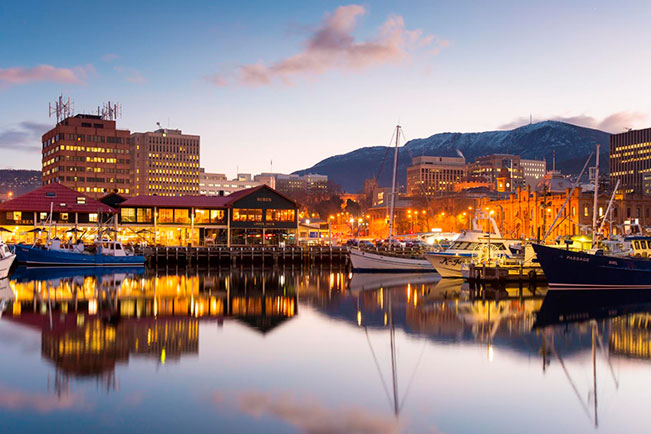 viajes australia Hobart ciudad