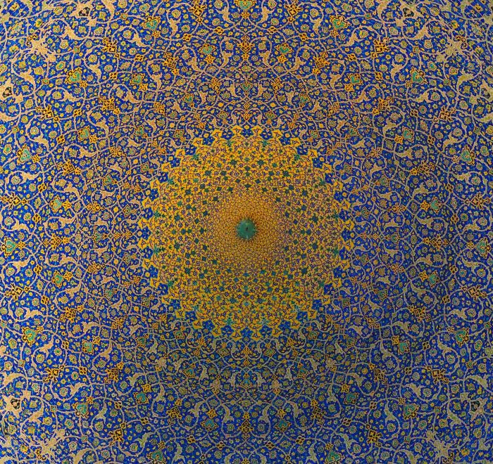 Mosaico en Ishfahan, Irán