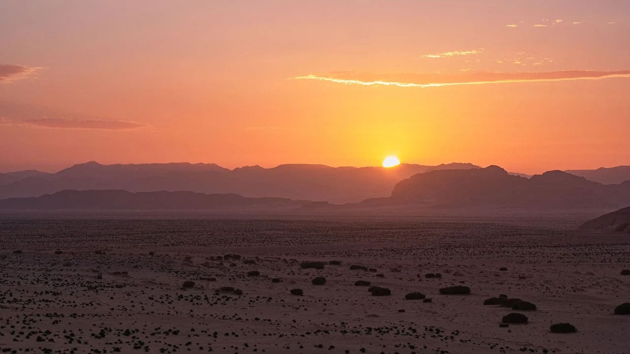 Desierto de Wadi Rum en Jordania