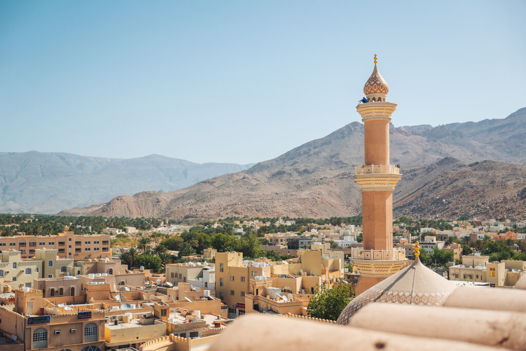 Nizwa fort en Omán