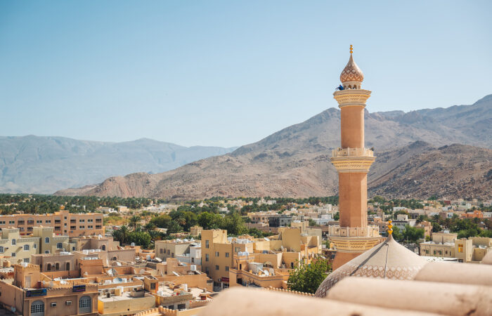 Nizwa fort en Omán