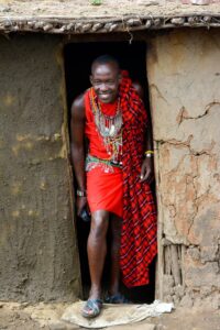 Casa Masai que visitamos en nuestros safaris a Kenia y Tanzania